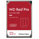 HDD|WESTERN DIGITAL|Red Pro|22TB|SATA|512 MB|7200 rpm|3,5