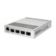 Switch|MIKROTIK|1x10Base-T / 100Base-TX / 1000Base-T|4xSFP+|PoE ports 1|CRS305-1G-4S+IN