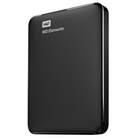 External HDD|WESTERN DIGITAL|Elements Portable|2TB|USB 3.0|Colour Black|WDBU6Y0020BBK-WESN