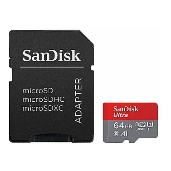 MEMORY MICRO SDHC 64GB UHS-I/SDSQUAB-064G-GN6IA SANDISK