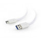 CABLE USB-C TO USB3 1.8M WHITE/CCP-USB3-AMCM-6-W GEMBIRD