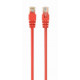 PATCH CABLE CAT5E UTP 0.5M/RED PP12-0.5M/R GEMBIRD