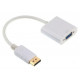 I/O ADAPTER DISPLAYP. TO VGA/WHITE A-DPM-VGAF-02-W GEMBIRD