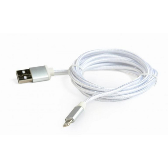 CABLE LIGHTNING TO USB2 1.8M/CCB-MUSB2B-AMLM-6-S GEMBIRD