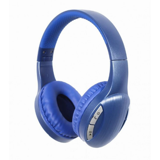 HEADSET BLUETOOTH V5.0/BLUE BTHS-01-B GEMBIRD