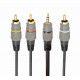 CABLE AUDIO 3.5MM 4PIN TO 3RCA/AV 1.5M CCAP-4P3R-1.5M GEMBIRD