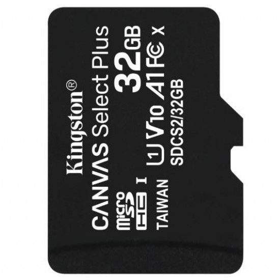 MEMORY MICRO SDHC 32GB UHS-I/SDCS2/32GBSP KINGSTON