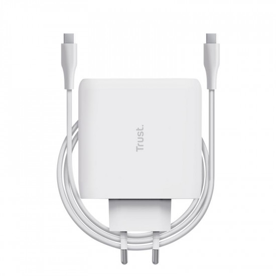 MOBILE CHARGER WALL MAXO 100W/USB-C WHITE 25140 TRUST