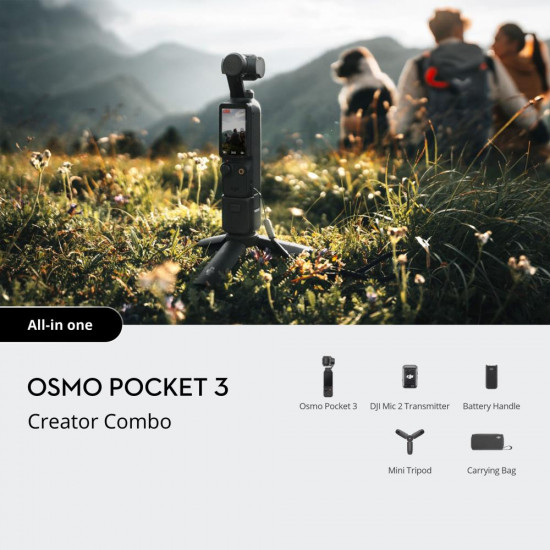 CAMERA POCKET 3 CREATOR COMBO/CP.OS.00000302.01 DJI