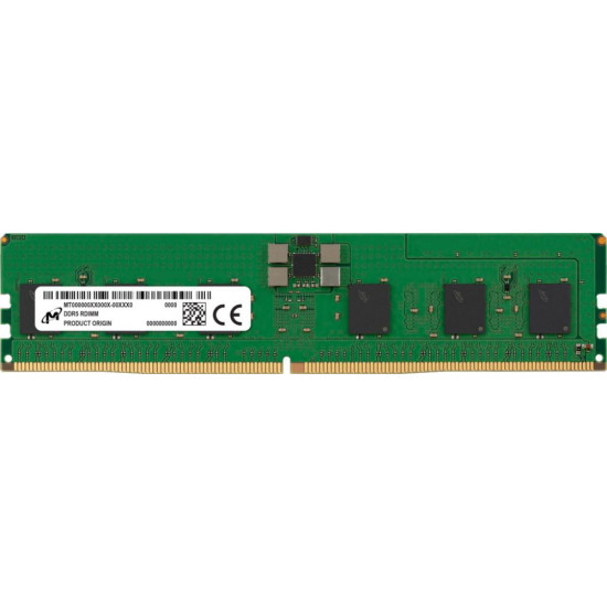 Server Memory Module|MICRON|DDR5|16GB|RDIMM|4800 MHz|CL 40|1.1 V|MTC10F1084S1RC48BA1R