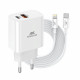 MOBILE CHARGER WALL/WHITE PS4102 WD5 RIVACASE