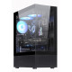 Case|GOLDEN TIGER|Raider DK-6|MidiTower|Case product features Transparent panel|Not included|ATX|Colour Black|RAIDERDK6