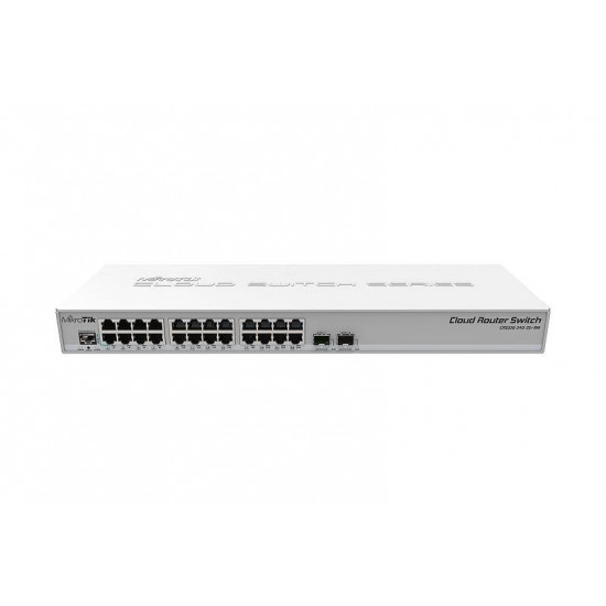 NET ROUTER/SWITCH 24PORT 1000M/CRS326-24G-2S+RM MIKROTIK