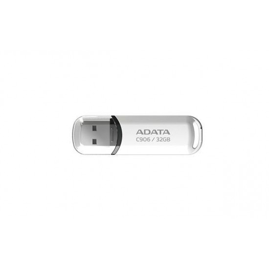 MEMORY DRIVE FLASH USB2 32GB/WHITE AC906-32G-RWH ADATA