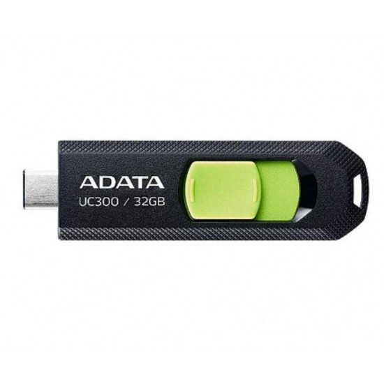 MEMORY DRIVE FLASH USB-C 32GB/ACHO-UC300-32G-RBK/GN ADATA