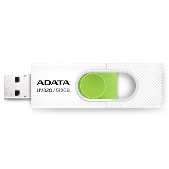 MEMORY DRIVE FLASH USB3 512GB/WHITE AUV320-512G-RWHGN ADATA