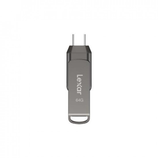 MEMORY DRIVE FLASH USB3.1 64GB/D400 LJDD400064G-BNQNG LEXAR