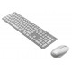 KEYBOARD +MOUSE WRL OPT. W5000/RU WHITE 90XB0430-BKM250 ASUS