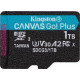 MEMORY MICRO SDXC 1TB UHS-I/SDCG3/1TBSP KINGSTON