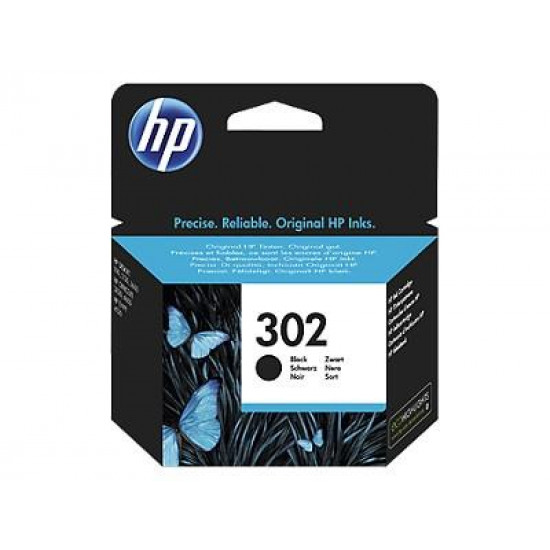 INK CARTRIDGE BLACK NO.302/F6U66AE HP