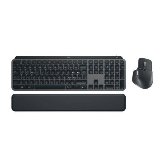 KEYBOARD +MOUSE COMBO MXKEYS S/BLACK 920-011614 LOGITECH