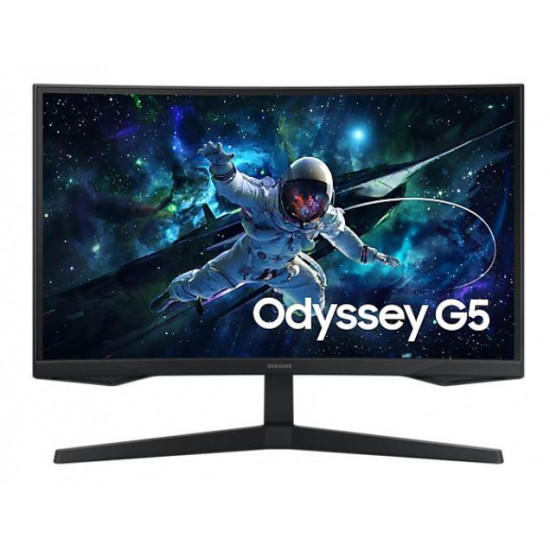 LCD Monitor|SAMSUNG|LS27CG552EUXEN|27|Gaming/Curved|Panel VA|2560x1440|16:9|165 Hz|Matte|1 ms|Height adjustable|Colour Black|LS27CG552EUXEN