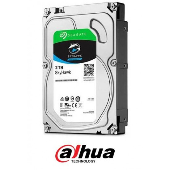 HDD|SEAGATE|SkyHawk|2TB|SATA|256 MB|5400 rpm|Discs/Heads 1/2|3,5