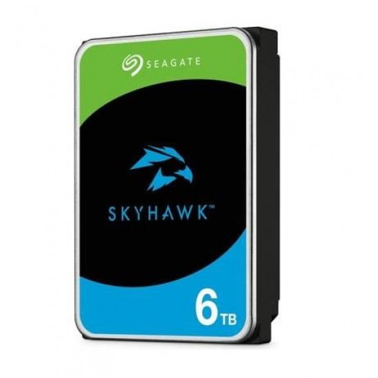 HDD|SEAGATE|SkyHawk|6TB|SATA|256 MB|5400 rpm|Discs/Heads 4/8|3,5