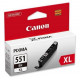 INK CARTRIDGE BLACK 551 XL/6443B001 CANON