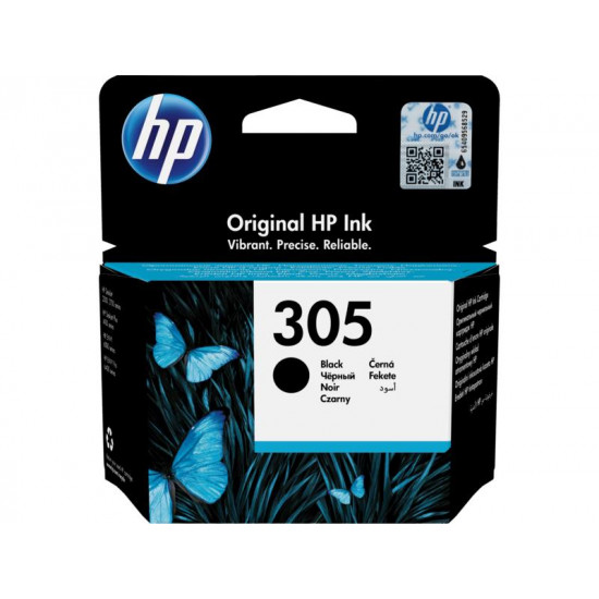 INK CARTRIDGE BLACK NO.305/3YM61AE HP