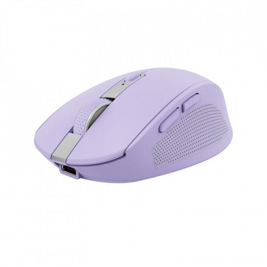 MOUSE USB OPTICAL WRL OZAA/PURPLE 25384 TRUST