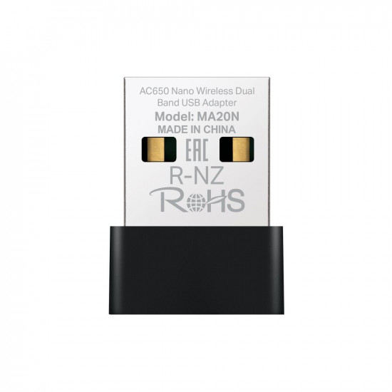 WRL ADAPTER 650MBPS USB NANO/MA20N MERCUSYS