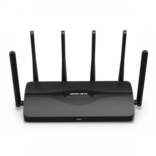 Wireless Router|MERCUSYS|Router|IEEE 802.11a/b/g|IEEE 802.11n|IEEE 802.11ac|IEEE 802.11ax|3x2.5GbE|LAN WAN ports 1|Number of antennas 6|MR47BE