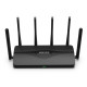 Wireless Router|MERCUSYS|Router|IEEE 802.11a/b/g|IEEE 802.11n|IEEE 802.11ac|IEEE 802.11ax|3x2.5GbE|LAN WAN ports 1|Number of antennas 6|MR47BE