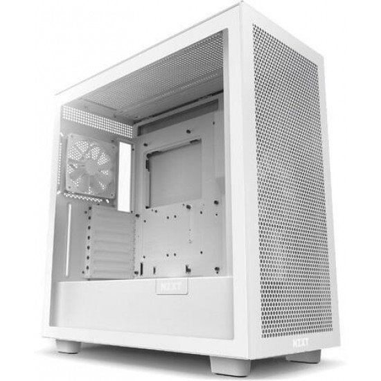 Case|NZXT|H7 Flow|MidiTower|ATX|EATX|MicroATX|MiniITX|Colour White|CM-H72FW-01