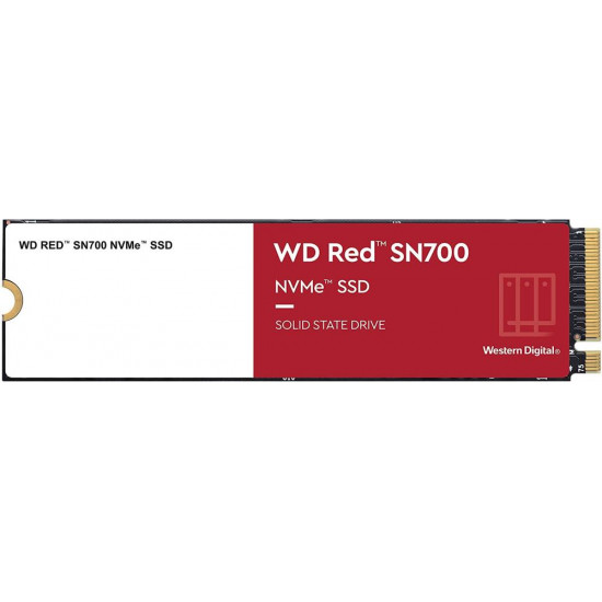 SSD|WESTERN DIGITAL|Red SN700|500GB|M.2|PCIE|NVMe|Write speed 2600 MBytes/sec|Read speed 3430 MBytes/sec|WDS500G1R0C