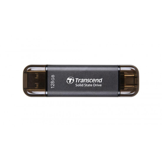 External SSD|TRANSCEND|ESD310C|128GB|USB-C|USB|3D NAND|TS128GESD310C