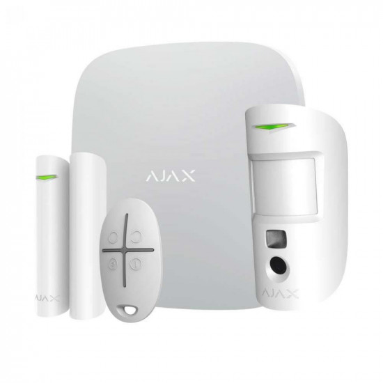 ALARM SECURITY STARTERKIT CAM/PLUS WHITE 38174 AJAX