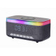 MOBILE CHARGER WRL&ALARM CLOCK/DAC-SPKBT-QC15-BK GEMBIRD