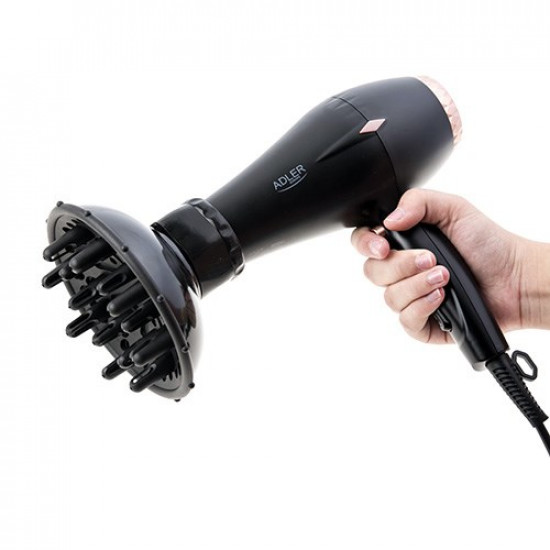 Adler AD 2244 hair dryer Black,Bronze 2000 W