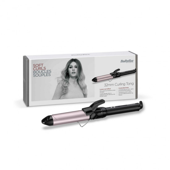 BaByliss Pro 180 C332E Sublim Touch 32 mm Curling iron Warm Black, Pink 70.9" (1.8 m)