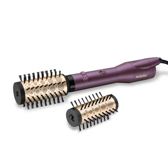 BaByliss AS950E Big Hair Dual Hot air brush Warm Black, Rose Gold, Violet 650 W 98.4" (2.5 m)