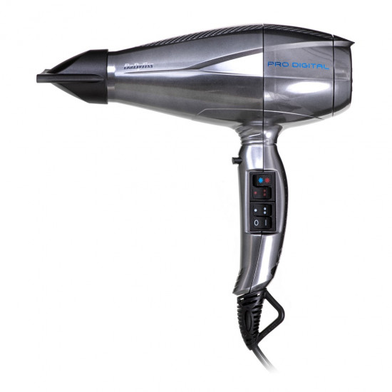 BaByliss Pro Digital Grey, Silver 2200 W