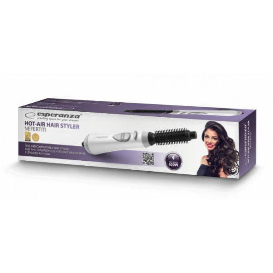 SPIRAL HAIR CURLER NEFERTITI WHITE