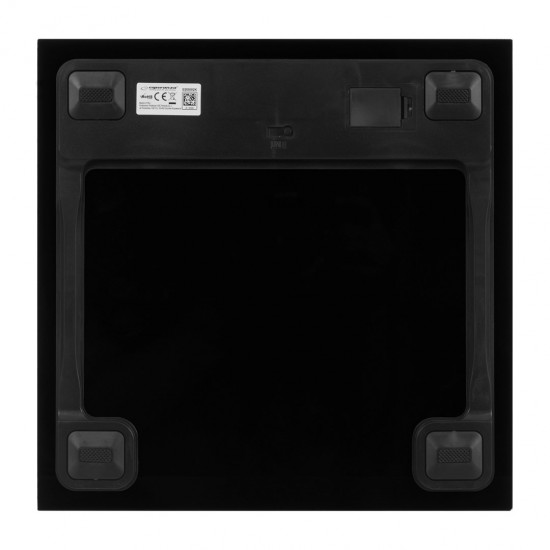 BATHROOM SCALE AEROBIC BLACK EBS002K