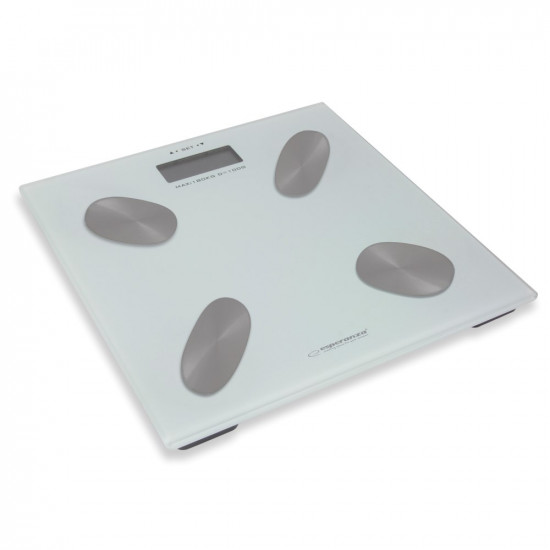 DIGITAL FAT SCALE CHA-CHA WHITE