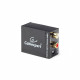 Gembird DSC-OPT-RCA-001 audio converter Black