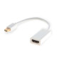 Savio CL-57 video cable adapter 0.2 m Mini DisplayPort HDMI Type A (Standard) White