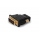 Savio CL-21 cable gender changer DVI HDMI Black