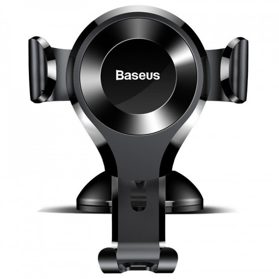 Gravity car mount Baseus Osculum for phone (black)